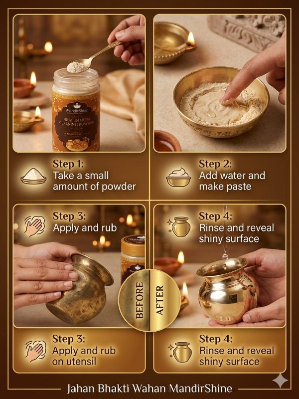 Oud Premium metal cleaning powder