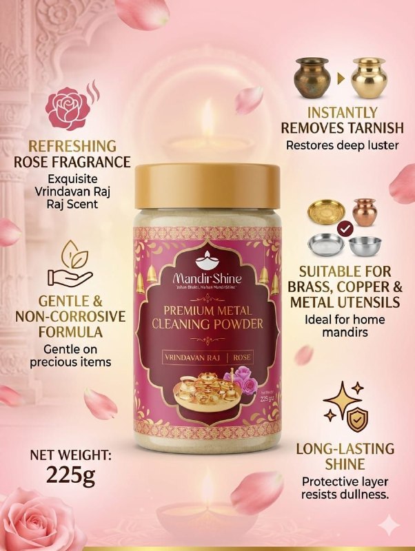 Rose Premium metal cleaning powder